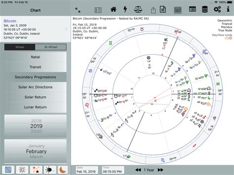 Mc By Solar Arc For Secondary Progressions Available For The Iphone