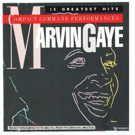 Compact Command Performances 15 Greatest Hits By Marvin Gaye Cd