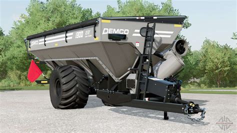 Demco Dual Auger Grain Cart Design Choice For Farming Simulator