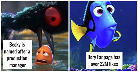 Astonishing Facts About Finding Nemo And Finding Dory