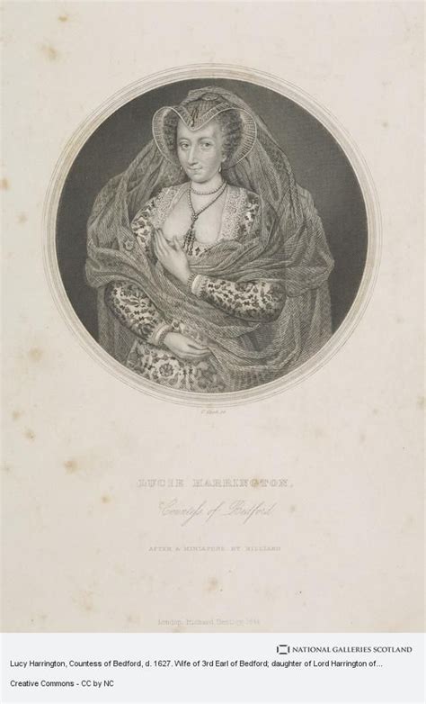 Portrait Of Lucy Harrington Countess Of Bedford