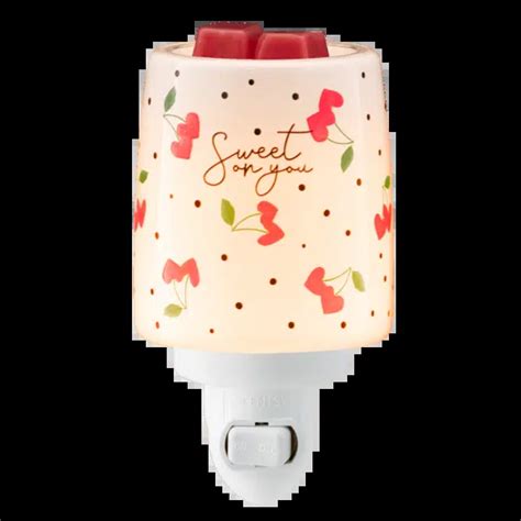 Cherry Picked Mini Scentsy Warmer Valentines Day 2024