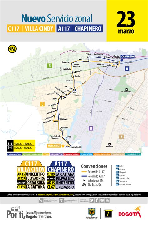 SITP tendrá dos nuevas rutas que conectarán a Suba con Chapinero y