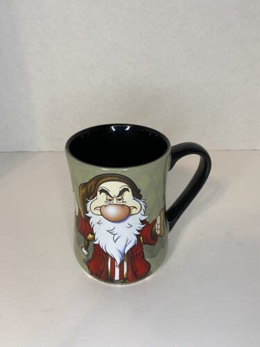 Walt Disney Seven Dwarfs Grumpy I Hate Mornings Oversized Coffee Mug