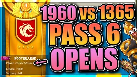 Pass Opens Vs Mimi Vs Kvk In Rise Of Kingdoms Youtube