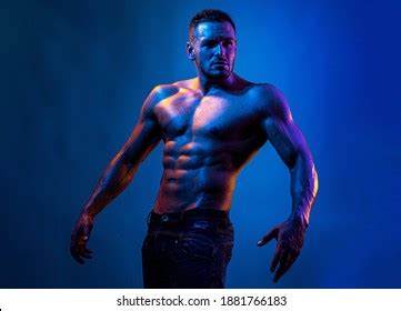 Naked Athlete Strong Body Torso Man Stock Photo Shutterstock