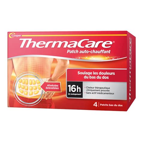 Thermacare Patch Chauffant Dos Ceinture Shop Pharmacie Fr