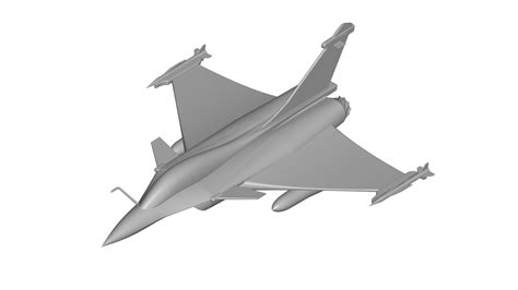 Dassault Rafale 3d Model Cgtrader