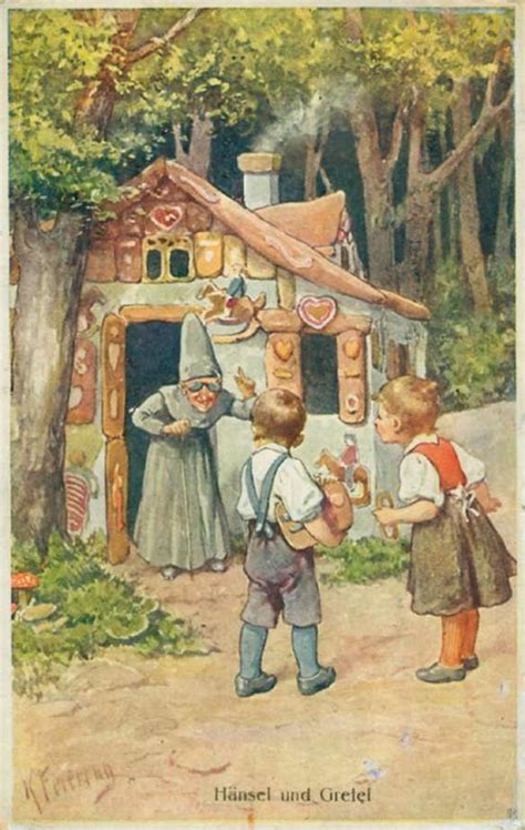 Hansel And Gretel Pictures From The Story The Witch Poster