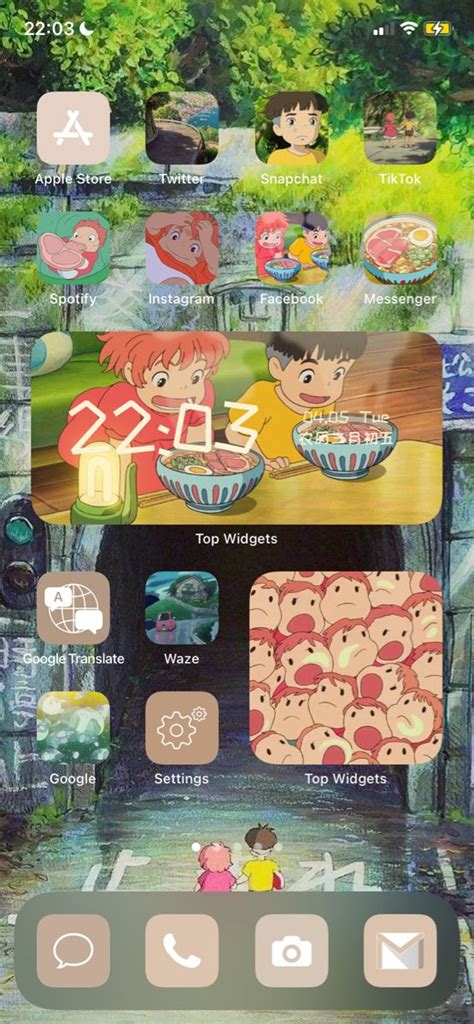 Ponyo wallpaper iphone fond d’ecran Apple Watch Wallpaper, Iphone ...