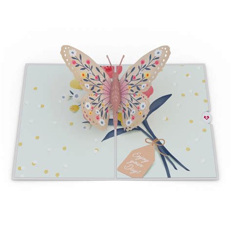 Birthday Butterfly Pop Up Card | Lovepop – Outer Layer