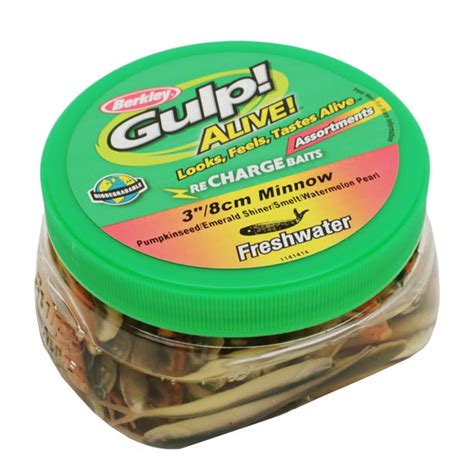 Berkley Gulp Alive Minnow Assortment Soft Bait