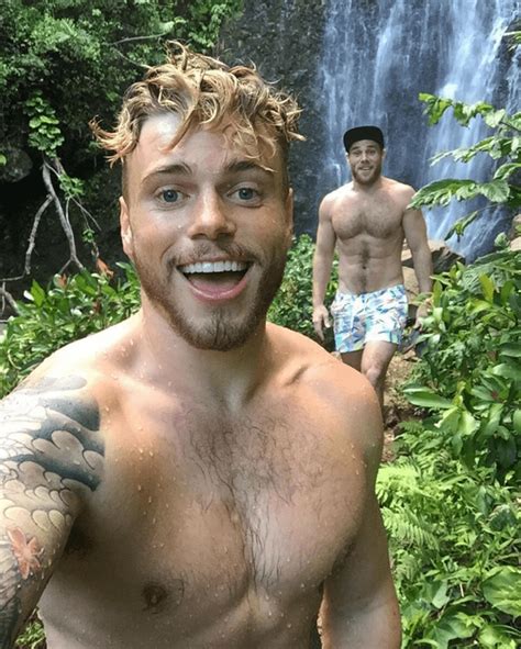 Gus Kenworthy And Boyfriend Matthew Wilkas Go Chasing Waterfalls In Hawaii Look Towleroad