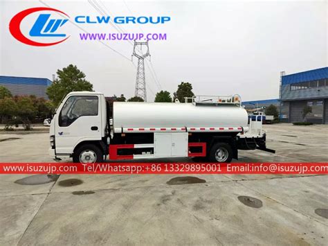 Isuzu NKR 304 2B Food Grade Stainless Steel Drinking Water Tanker