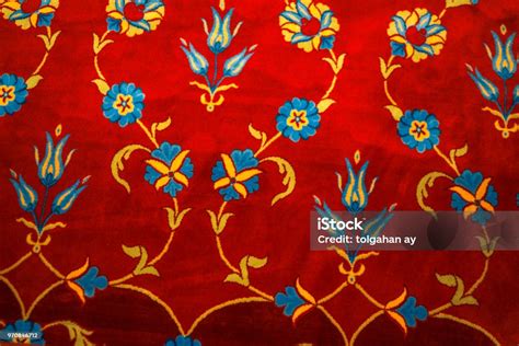 Mosque Carpet Texture Stock Photo - Download Image Now - Ancient ...