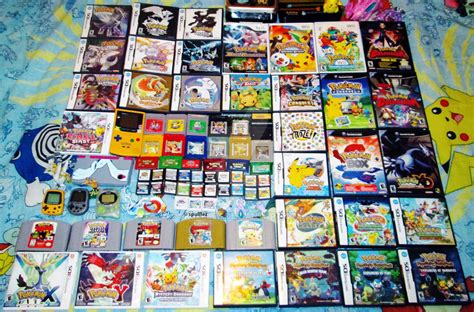 Pokemon Games Collection by Spufflez on DeviantArt