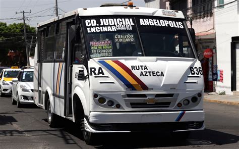 Transporte Público Puebla Rutas Con Reportes De Asalto Y Detenidos