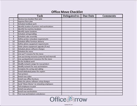 Office Moving Checklist Excel Spreadsheet Within Spreadsheet Moving Checklist Excel Office Move