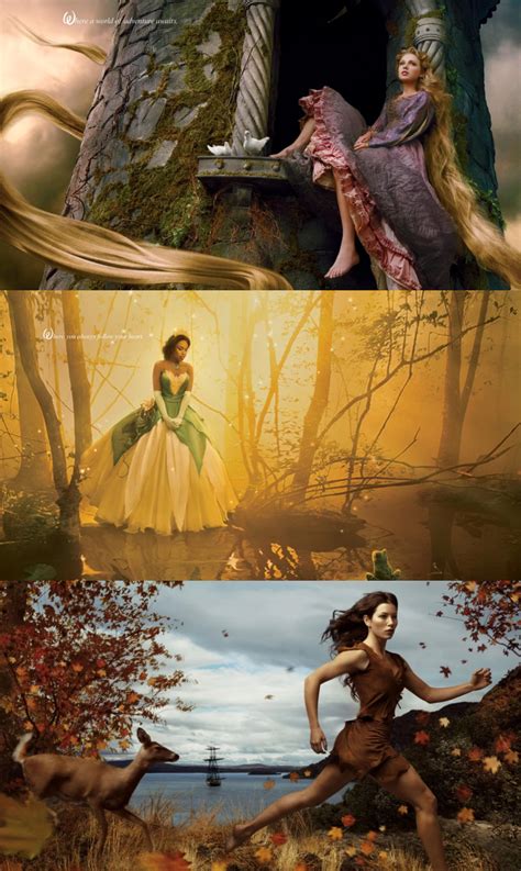 The Makeup Brush — Disney Dream Portrait Series by Annie Leibovitz...