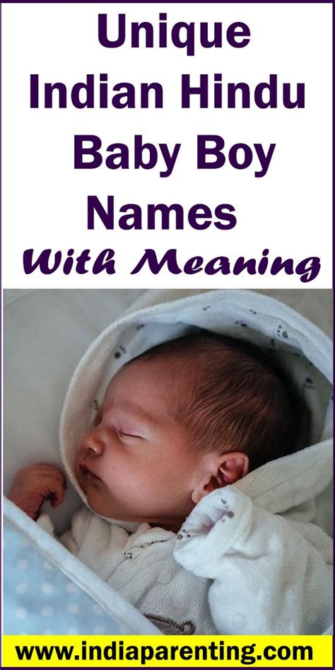 Unique indian hindu baby boy names with meaning – Artofit