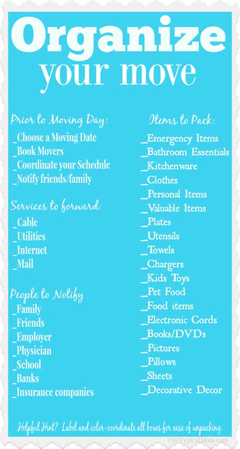 Free Moving Home Checklist Printable Pdf Moving Home Moving House