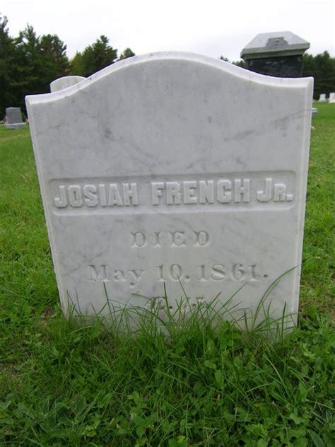 Josiah French Jr 1816 1861 Find A Grave Memorial