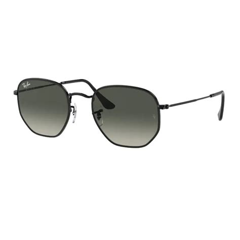 Óculos Solar Ray Ban Hexagonal Rb3548 002 71 51 Dourado Brilho Lente