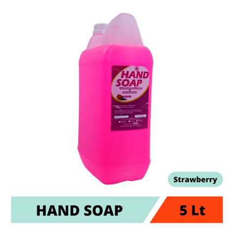 Jual Hand Wash Sabun Cuci Tangan Hand Soap 5 Liter Strawberry Kota Depok Go Happy Mart