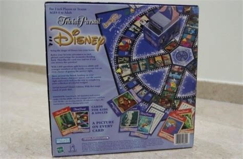 Limited Edition Disney Trivial Pursuit Hobbies And Toys Toys And Games On