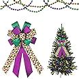 Amazon Estivaux Large Mardi Gras Bows For Wreath Mardi Gras