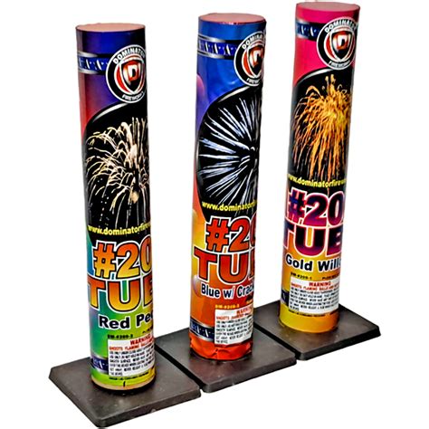 Single Shot Tube Captain Boom Fireworks