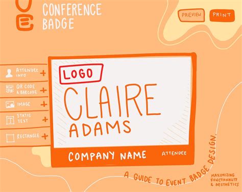 A Guide To Event Badge Design Maximizing Functionality And Aesthetics