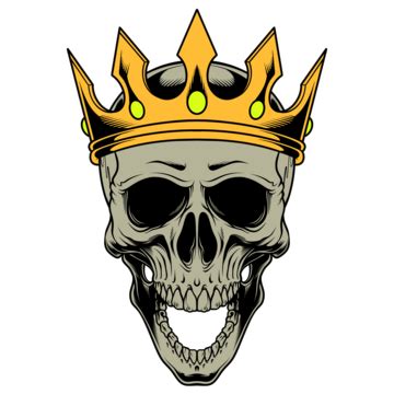 The King Skull Head, Skull, Skeleton, King PNG Transparent Clipart Image and PSD File for Free ...