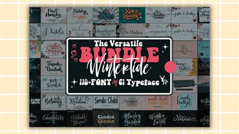 The Versatile Font Bundle Instant Digital Download Procreate Prints