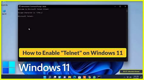 How To Install Telnet On Windows 11 YouTube