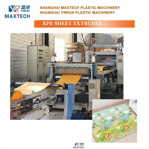 IXPE Foam Profile Sheet Extruder IXPE Foam Sheet Extruder Machine And