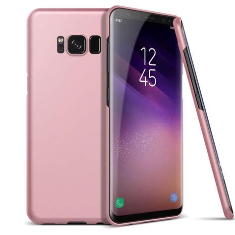 SmartLegend Coque Samsung S8 Plus Rose Gold Finition Matte Ultra Mince