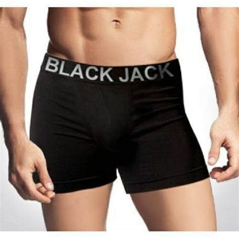 Kit Cuecas Masculinas Box Boxer Microfibra Black Jack Desconto No