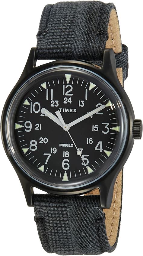 Timex Mk1 Steel 40 Mm Black Dial Watch Tw2r68200 Amazonca Clothing