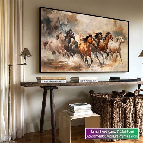 Quadro Cavalos Selvagens | QuadrosDecorativos.com