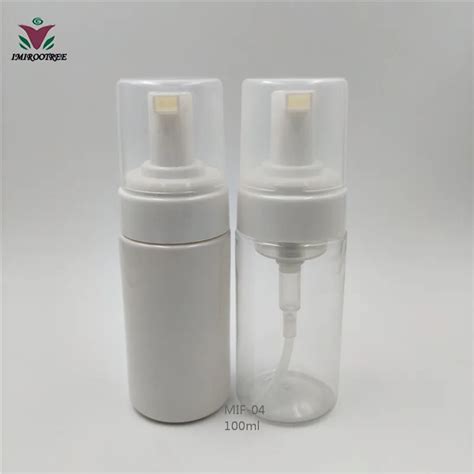 Ml Pet Transparent Foaming Dispenser Bottle Cosmetic Foam Pump