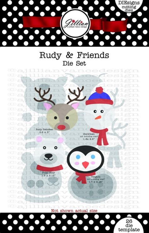 Rudy and Friends Die Set - A Jillian Vance Design