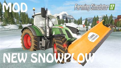 New Snowplow Mod In Farming Simulator It S Time To Finally Use