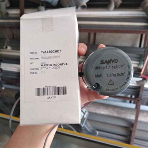 Jual ASLI Original Sanyo Otomatis Sanyo PH 137 AC Pressure Switch Sanyo