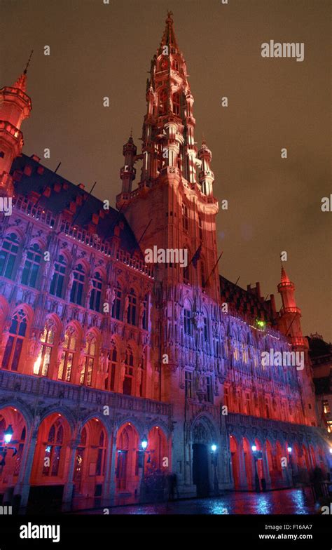 Brussels Town Hall Stock Photo - Alamy