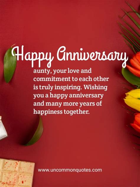 Happy Anniversary To Aunty And Uncle Anniversary Wishes 2024