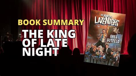 The King Of Late Night By Greg Gutfeld Book Summary YouTube