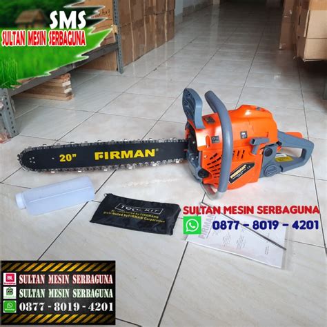 Mesin Gergaji Chainsaw Firman Fcs Xp Ukuran Bar Inchi Fortune