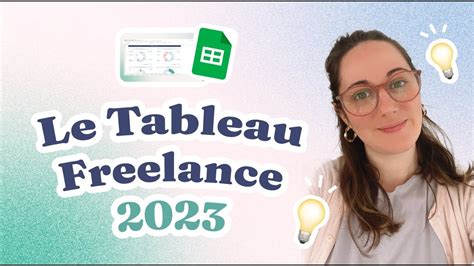 Tableau Comptabilité Gestion Freelance 2023 YouTube