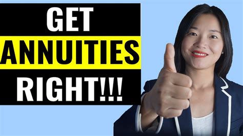 Should You Buy Annuities Get Annuities Right Youtube